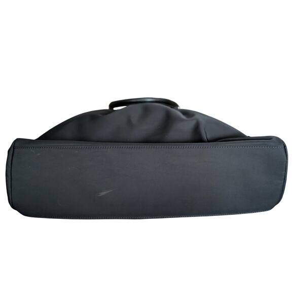 Doppelganger Italy Oversized Black Kiss Lock Top Handle Bag - Picture 5 of 9